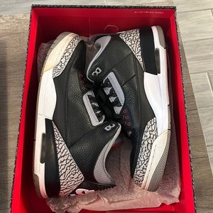 Jordan 3 Black Cement 2018